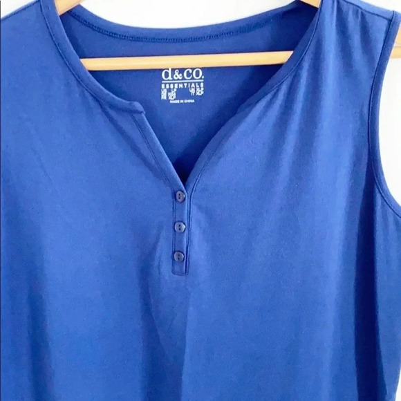 D & Co Cobalt Blue Stretchy Maxi Dress - Picture 3 of 8